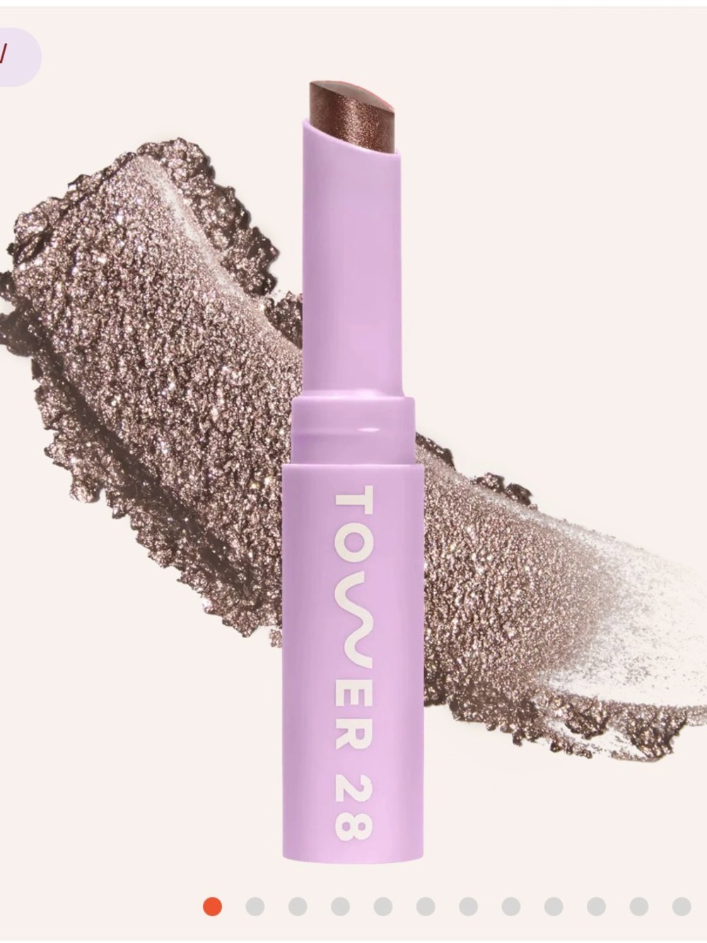 TOWER 28 Go Go Cooling Shimmer Eye Color Stick (Whisky)